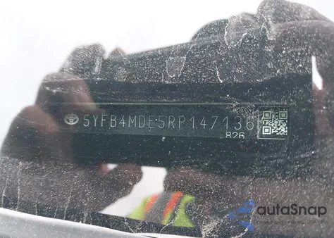 2024 Toyota Corolla Le from USA, damaged, VIN 5YFB4MDE5RP147136